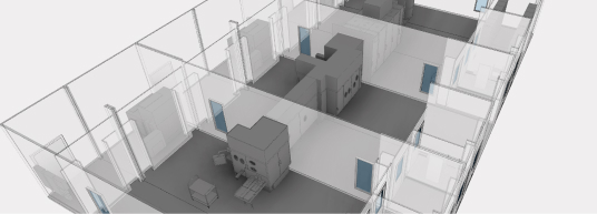 Asceptic fill finish application POD illustration