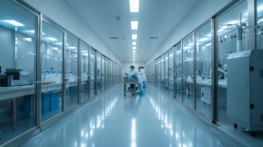 medical cleanroom manufacturer gcon